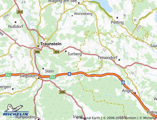 Mapa MICHELIN Lehen in Surberg - ViaMichelin