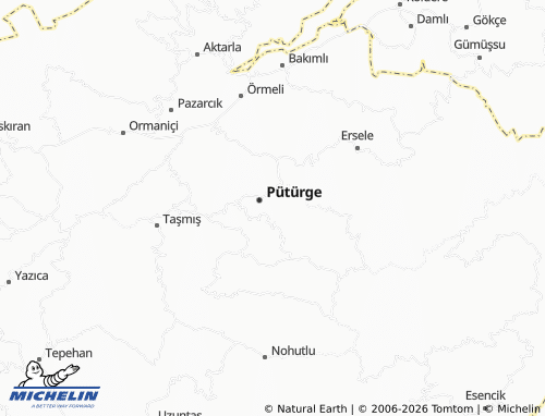 MICHELIN Taşbaşı map - ViaMichelin