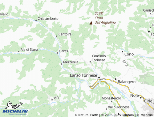 Mapa MICHELIN Fornelli - ViaMichelin