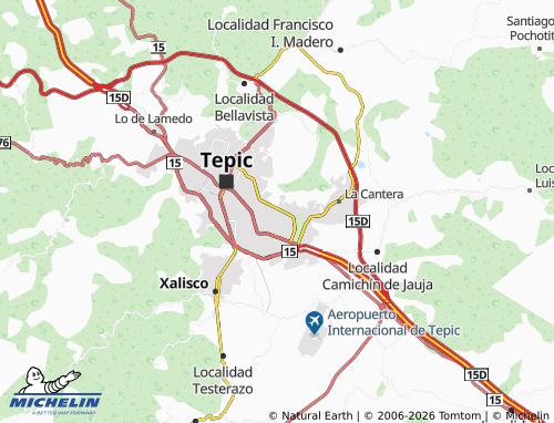 MICHELIN Quinta Los Lirios map - ViaMichelin
