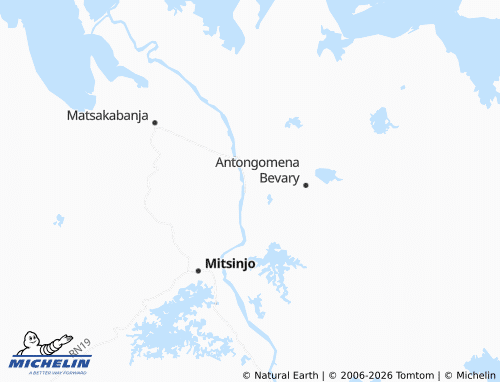 MICHELIN-Landkarte Beronono - ViaMichelin