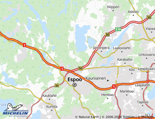 Kaart MICHELIN Ristimäki - ViaMichelin
