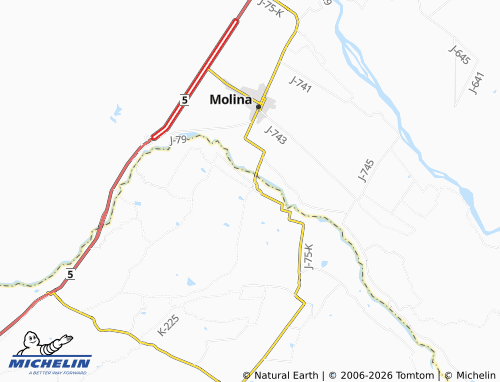 MICHELIN Porvenir map - ViaMichelin