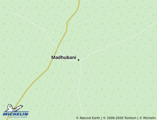 Kaart MICHELIN Madhubani - ViaMichelin