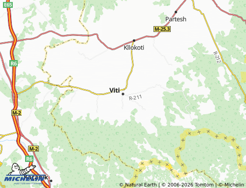 Carte MICHELIN Viti - ViaMichelin