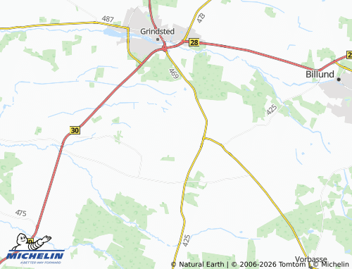 MICHELIN Askær map - ViaMichelin