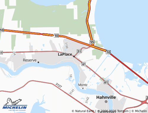 Carte MICHELIN LaPlace - ViaMichelin