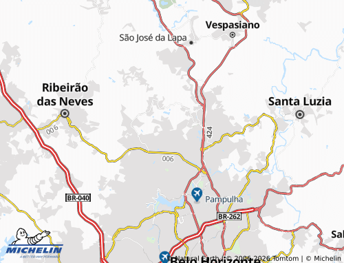 Mappa MICHELIN Mantiqueira - ViaMichelin