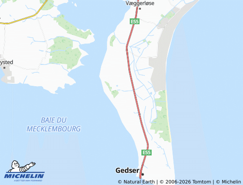 Mappa MICHELIN Fiskebæk - ViaMichelin