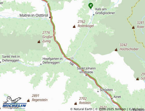 MICHELIN Oberpeischlach map - ViaMichelin