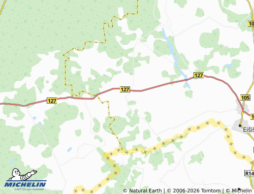 MICHELIN Kalesninkai map - ViaMichelin