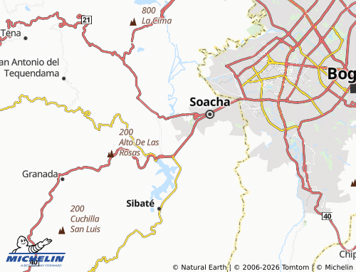 Mapa MICHELIN Conviva I - ViaMichelin