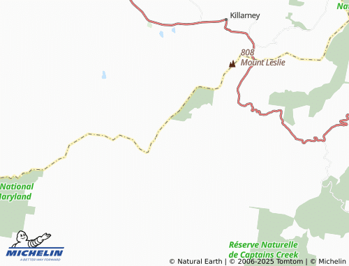 Carte MICHELIN Lower Acacia Creek - ViaMichelin