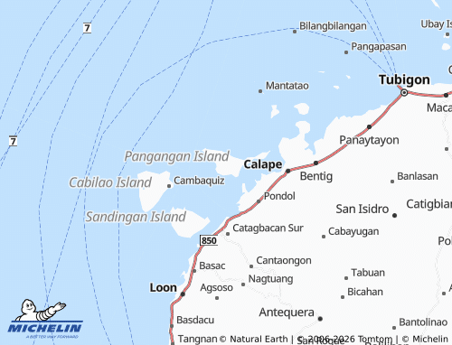 MICHELIN Lomboy map - ViaMichelin