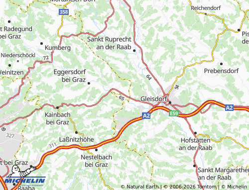Carte MICHELIN Brodersdorf - ViaMichelin