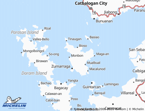 MICHELIN Botaera map - ViaMichelin