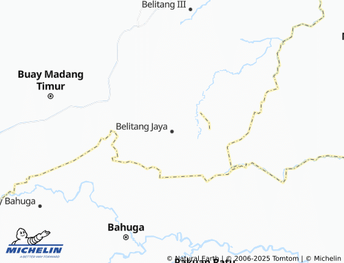 MICHELIN Belitang Jaya map - ViaMichelin