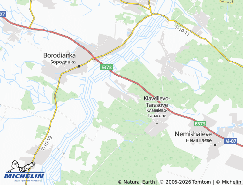 Mappa MICHELIN Pylypovychi - ViaMichelin