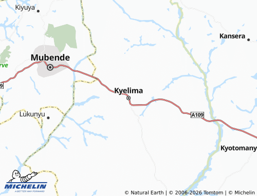 MICHELIN Kyelima map - ViaMichelin