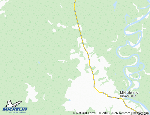 MICHELIN-Landkarte Yegachikha - ViaMichelin