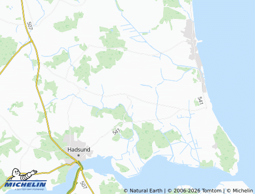 MICHELIN Skelund map - ViaMichelin