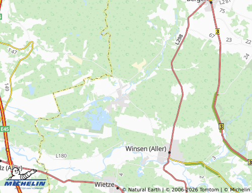 MICHELIN Meißendorf map - ViaMichelin