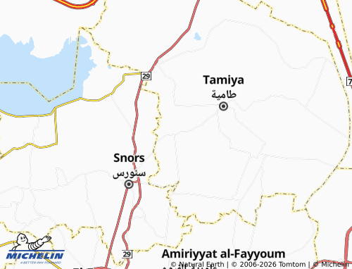 Mapa MICHELIN Kafr Mahfoudh - ViaMichelin