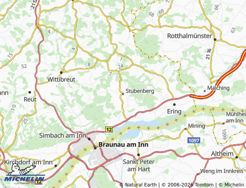 Mappa MICHELIN Stubenberg - ViaMichelin