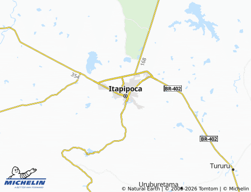 Mapa MICHELIN Itapipoca - ViaMichelin