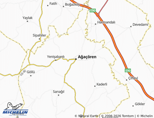 MICHELIN Zafer map - ViaMichelin