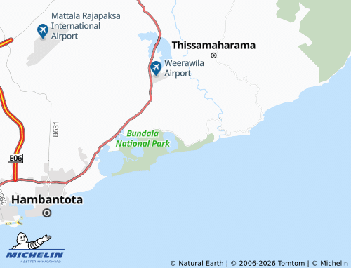 Mappa MICHELIN Bundala - ViaMichelin