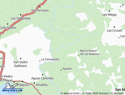 Mappa MICHELIN Apánhuac - ViaMichelin