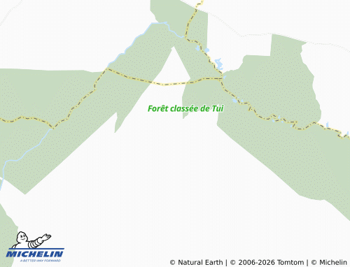 MICHELIN Tionbo map - ViaMichelin