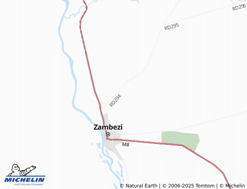 MICHELIN Chiganga map - ViaMichelin
