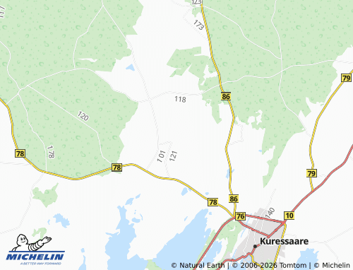 MICHELIN-Landkarte Suur-Randvere - ViaMichelin