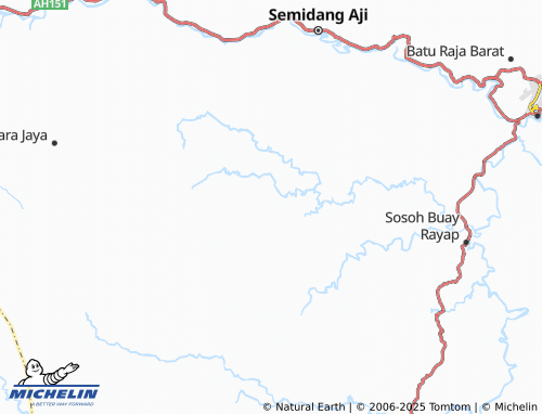 MICHELIN Negeri Sindang map - ViaMichelin