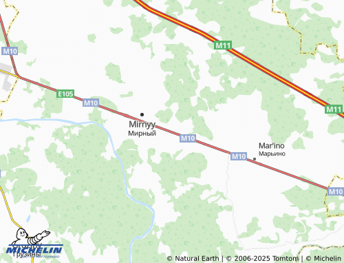 MICHELIN Dumanovo map - ViaMichelin