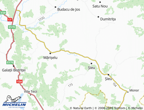 Mappa MICHELIN Sântioana - ViaMichelin