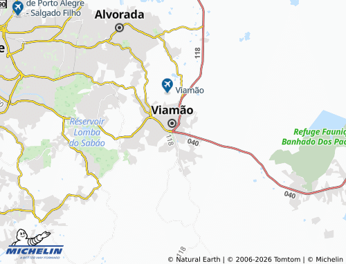 Mapa MICHELIN Centro - ViaMichelin