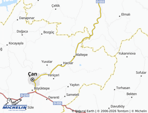 Mapa MICHELIN Maltepe - ViaMichelin