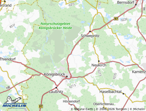 MICHELIN Schmorkau map - ViaMichelin