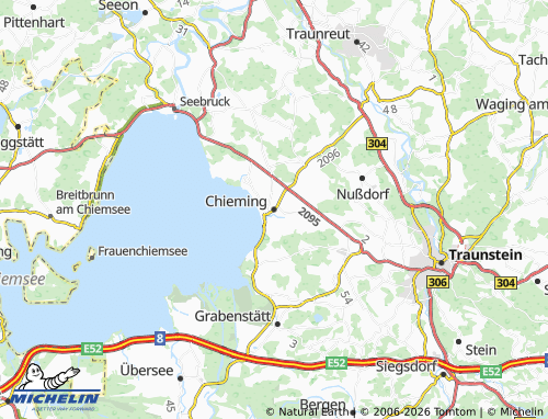 MICHELIN Chieming map - ViaMichelin