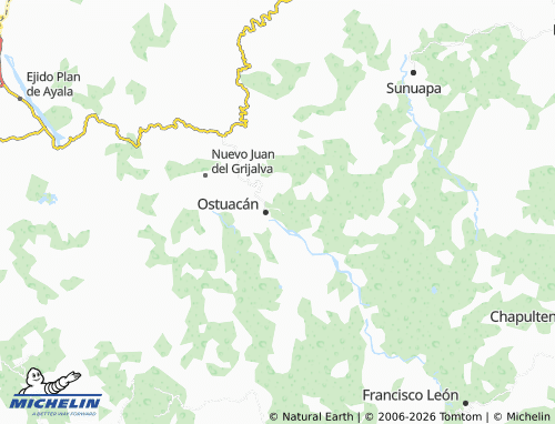 MICHELIN Nuevo Milenio map - ViaMichelin