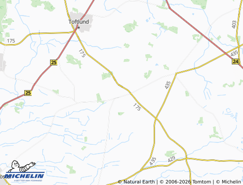 MICHELIN Agerskov map - ViaMichelin