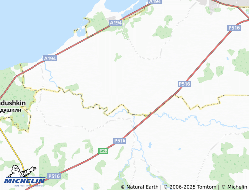 MICHELIN Svetloye SNT map - ViaMichelin