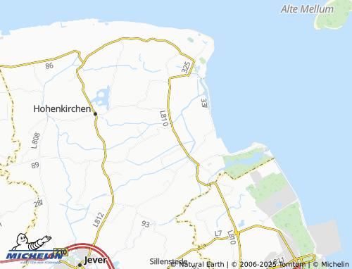MICHELIN Wüppelser Altendeich map - ViaMichelin