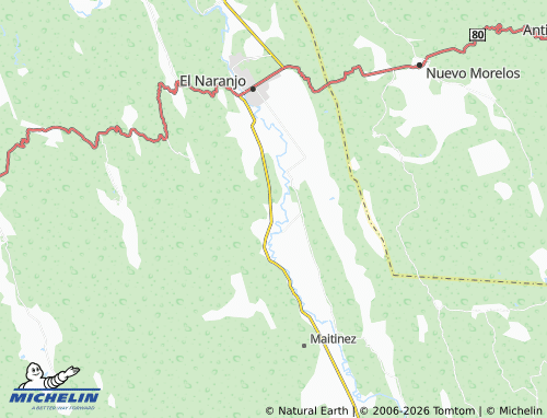 Mapa MICHELIN Kilómetro 42 - ViaMichelin