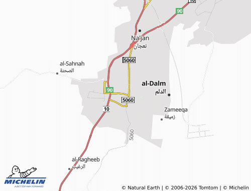 Carte MICHELIN al-Deerah - ViaMichelin