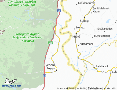 Carte MICHELIN Lagyna - ViaMichelin