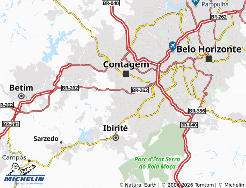 MICHELIN Flamengo map - ViaMichelin